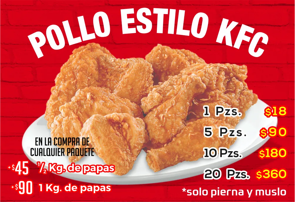 pollo estilo KFC